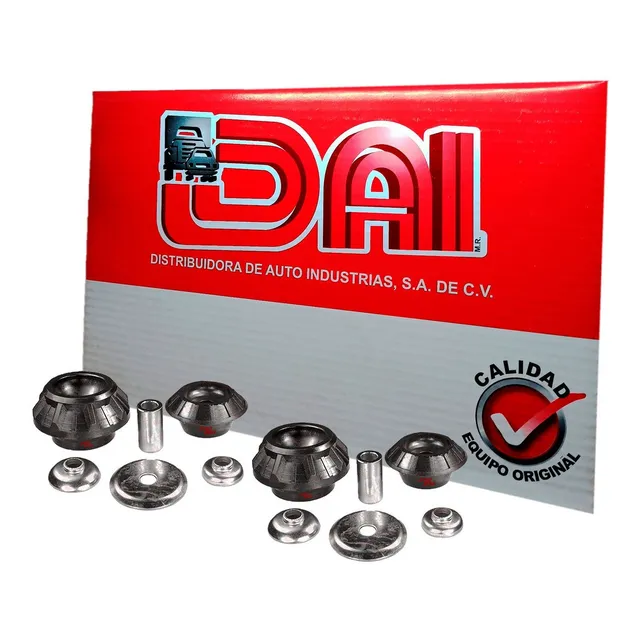 2 Bases Amortig Trasero Izq/der Volkswagen Jetta A3 1996