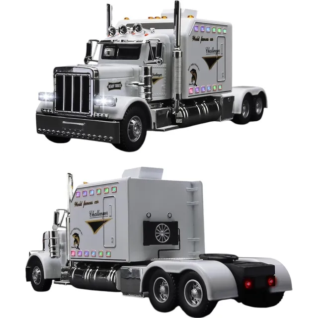 Tractomula Escala 1:24 Trailer Luces Sonido Capo Cabina