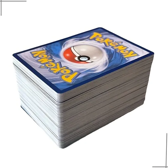Jogo de Cartas Colecionáveis Pokémon – Pacote com 1 baralho contendo 100 cartas com 5 brilhantes - COPAG
