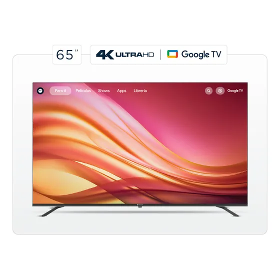 Smart Tv Motorola Google Tv 65 Uhd 4k Hdr + Comando De Voz