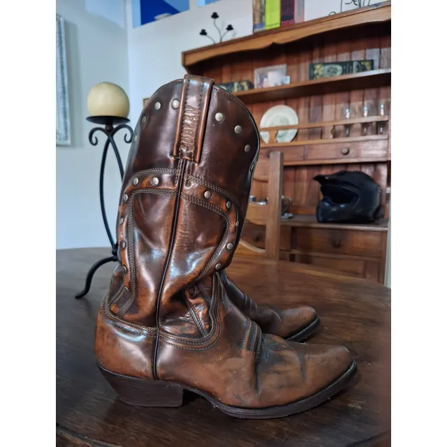 Botas Vaqueras Loblan Usadas En Buena Calidad