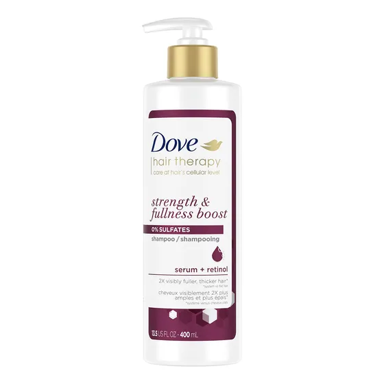 Dove Hair Therapy Shampoo Serum + Retinol (400ml)