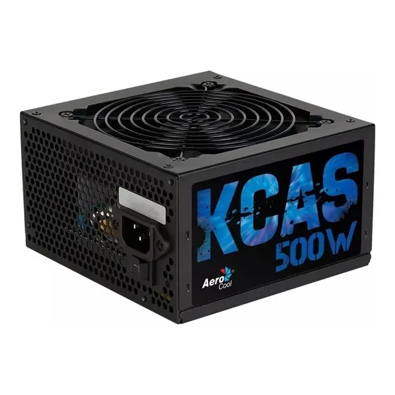 Fonte de alimentação para PC Aerocool Advanced Technologies KCAS 500W 500W preta 220V