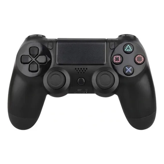 Control Gamepad Inalámbrico Njoytech Para Ps4 Y Pc  Negro