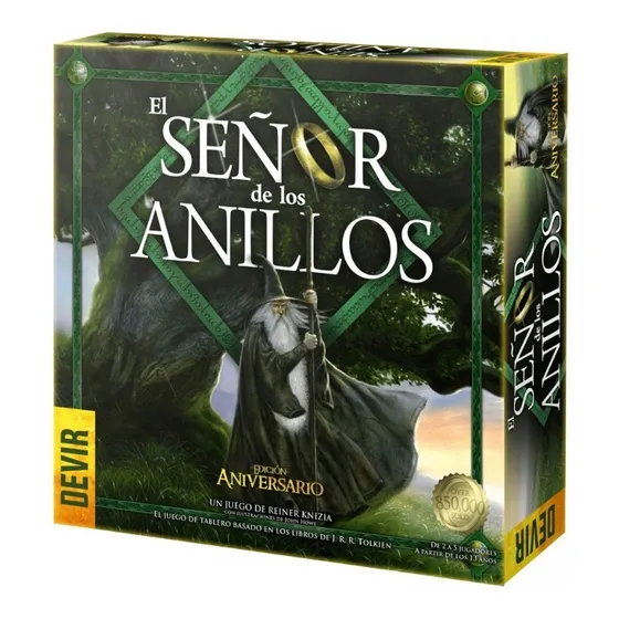 Juego De Mesa El Señor De Los Anillos Ed Aniversario Devir