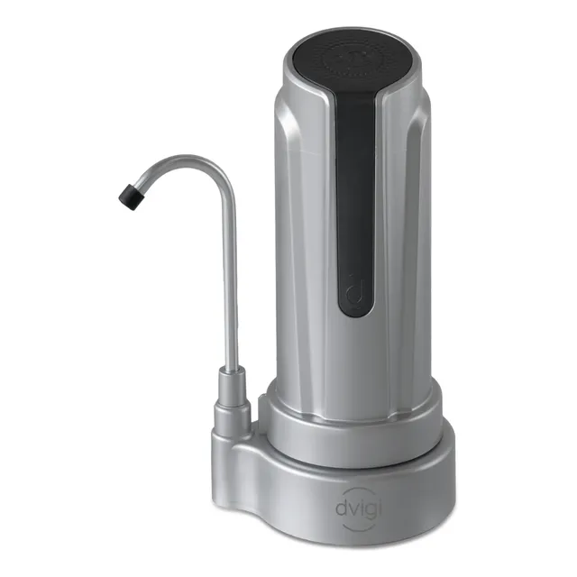 PURIFICADOR DE AGUA AQUA SILVER  DVIGI COLOR PLATEADO