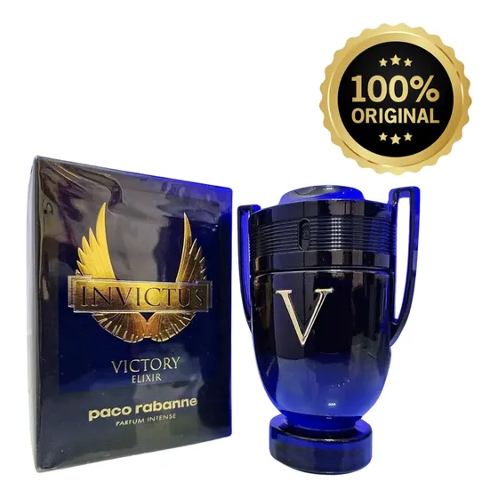 Perfume Paco Rabanne Invictus Victory Elixir Edp 200ml Para Masculino Original + Brinde Exclusivo