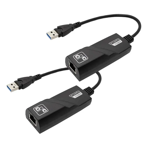 2×adaptador Usb Ethernet 3.0 Gigabit 10/100/1000 Pc Notebook