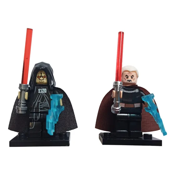Darth Sidious Emperador Conde Dooku Tyranus Star Wars Figura