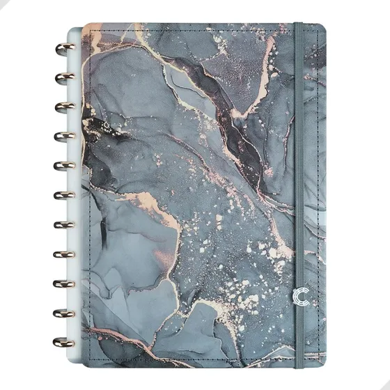 Caderno Inteligente Original Onyx Agatha A4 By Luara Maldive