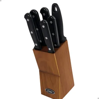 Jogo De Facas Inox Oster 6 Peças Chef Cozinha Profissional Jogo De Facas Inox Oster 6 Peças Chef Cozinha Profissional