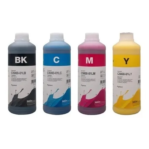 Tinta Inktec C5000 Pigmentada Compatible Con Canon 4 Litros
