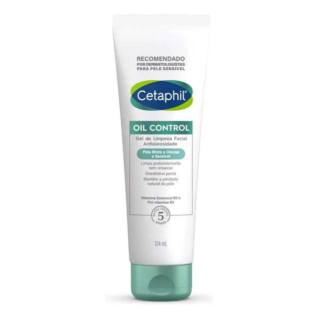 Gel De Limpeza Facial Pele Oleosa Oil Control 124ml Cetaphil Oleosa Dia/noite Todo Tipo De Pele