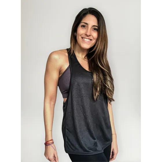 Sudadera Musculosa Mujer Deportiva Indumentaria Dama Remera