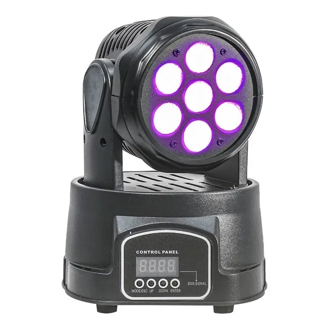 Venetian Vt-m70s Cabezal Movil Wash 4 En 1 7x8 Rgbw Dmx  
