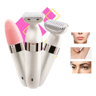 Depilador Feminino 3 Em 1 Sem Fio Corpo Rosto Axilas Depilador Feminino 3 Em 1 Sem Fio Corpo Rosto Axilas