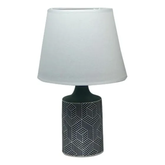 Luz Geneica KW19017 color grey con pantalla color gris 220V 31.5cm x 9.5cm