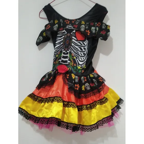 Vestido De Catrina Excelente Estado