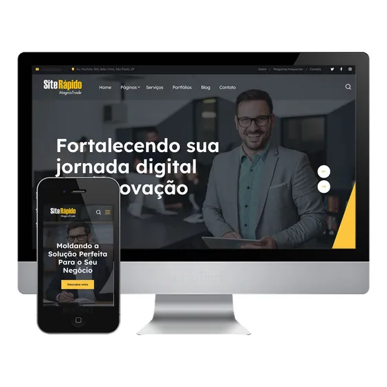Script Php Site Institucional Empresas Comércio Php 8