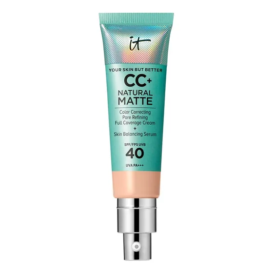 It Cosmetics | Cc+ Natural Matte | Base De Maquillaje Spf40 Tono Fair/light