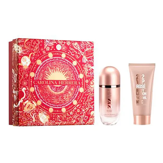 Carolina Herrera 212 Vip Rosé 80 Ml + Bl 100 Ml