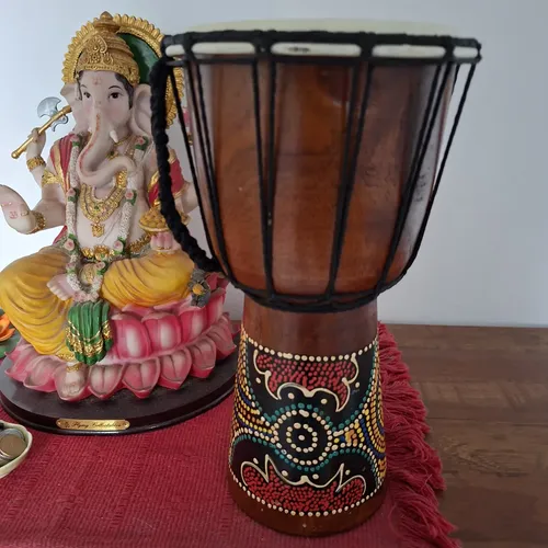 Djembe Profissional 13 - 7 Afinações - Gope Cor Marrom | MercadoLivre