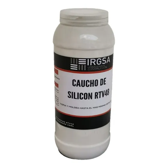 1kg Caucho De Silicon Para Moldes D Resina Yeso Velas Etc.