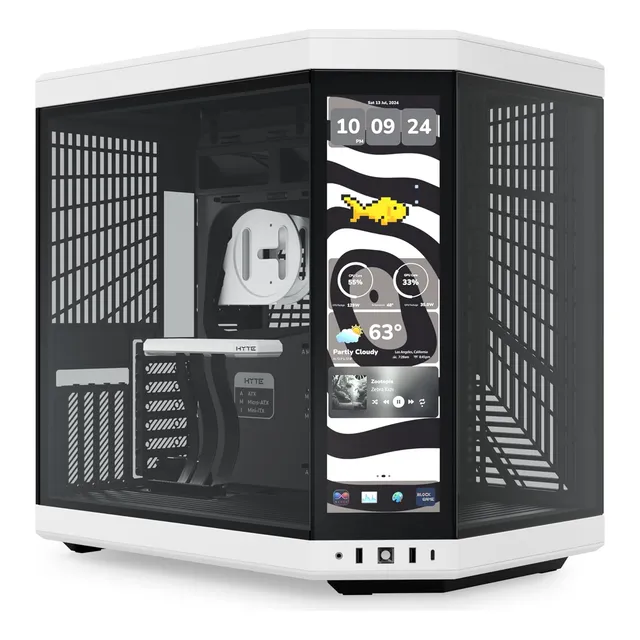 Gabinete Gamer Hyte Y70 Touch Infinite Eatx C/templado Usb-c