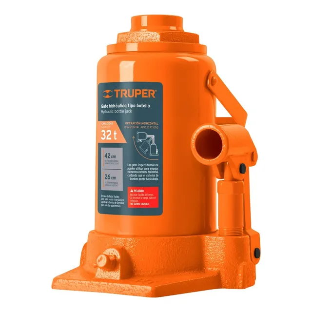 Gato Truper Botella Hidraulico 32ton Gat-32