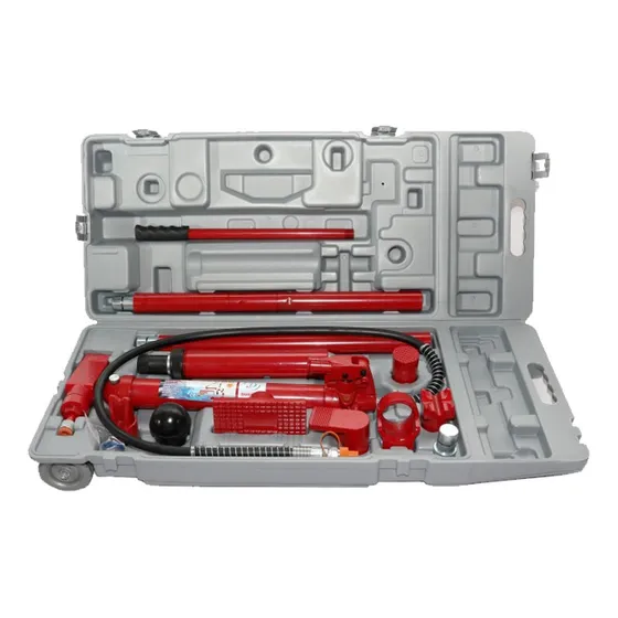 Expansor Hidraulico Chapista Sacabollo Power 10 Tn Kit 15 Pz Color Rojo
