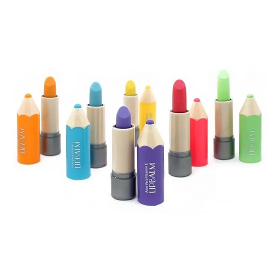 Lapiz Labia Frutal Intransferible Larga Duracion X12 + Envio