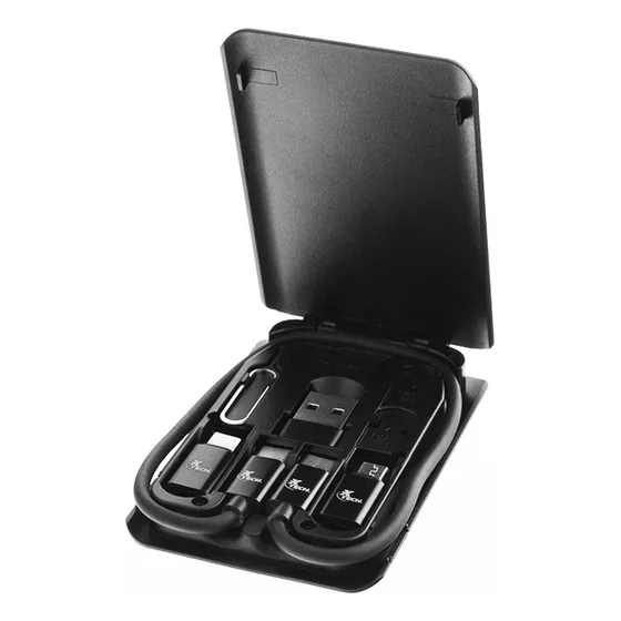 Estuche Kit Adaptador Usb 5 En 1 Xtech Xtc-570