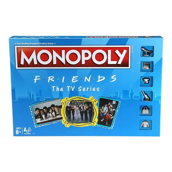 Juego De Mesa Monopoly Friends Hasbro E8714095