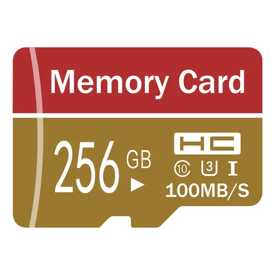 Tarjeta De Memoria Sd 256gb 100mb/s Memory Tf Card Memory Sd 256gb Memory Card Sd Con Adaptador Sd