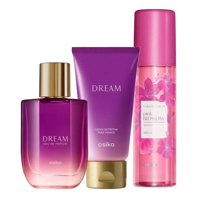 Dream Perfume Para Mujer Con Crema De Manos Y Refresh