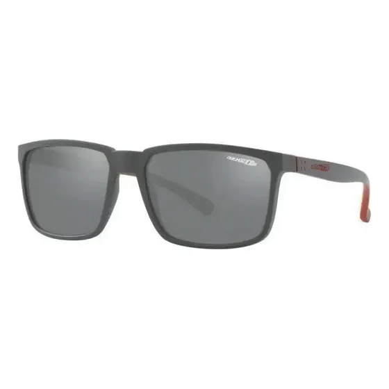 Gafas de sol Arnette Stripe An4251 25736g con lentes de espejo, color gris