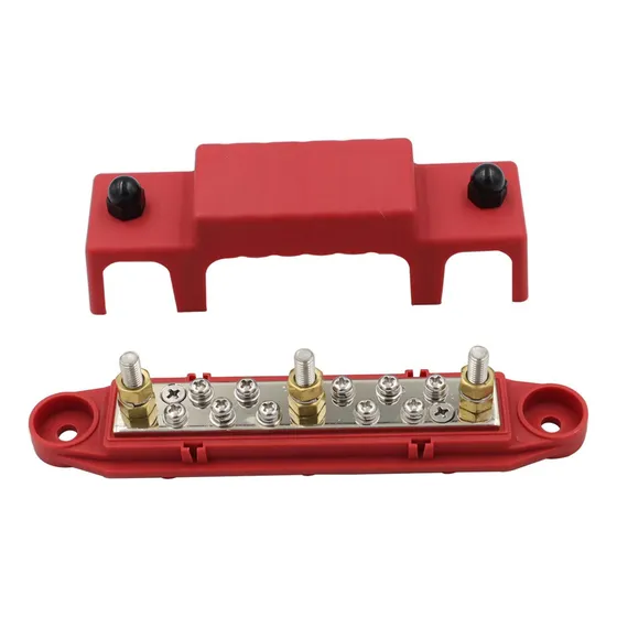 10 De Distribuição Terminal 150a 48v Dc Vermelho