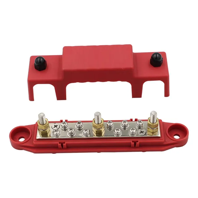 10 De Distribuição Terminal 150a 48v Dc Vermelho