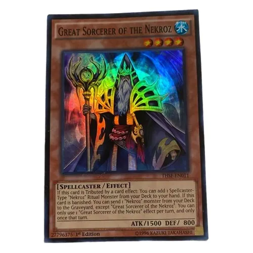 Yugioh! Great Sorcerer Of The Nekroz Thse-en011 1st Ed