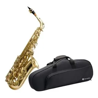 Saxofone Alto Eb Harmonics Has-200l Laqueado Soft Case Cor Dourado Saxofone Alto Eb Harmonics Has-200l Laqueado Soft Case Cor Dourado