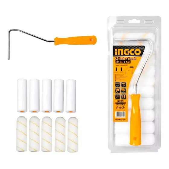 Juego De Rodillos 12 En 1 Ingco Hktcb121001