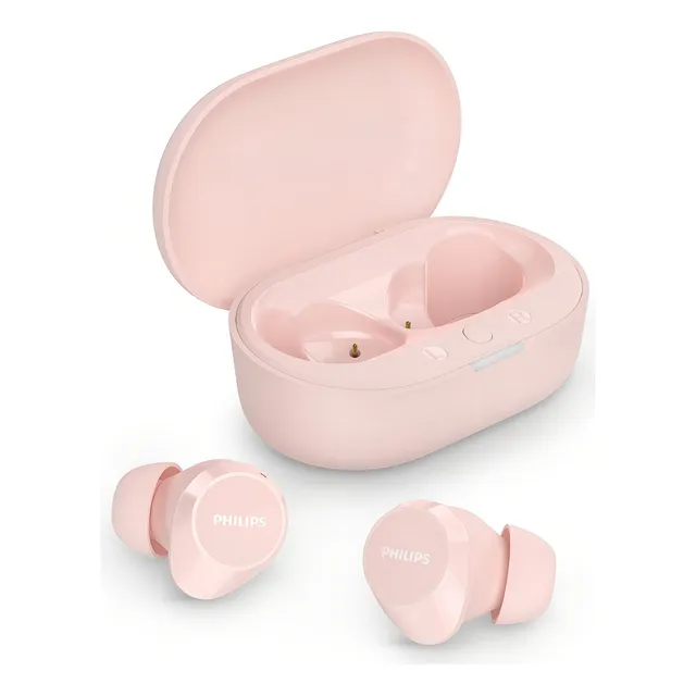 Audífonos True Wireless Bluetooth Philips Tat1209 Color Rosado