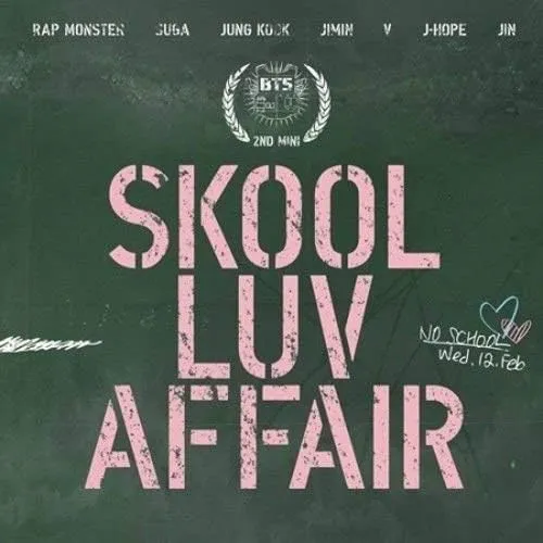 Cd: Segundo Miniálbum De Bts [skool Luv Affair] Cd, Folleto