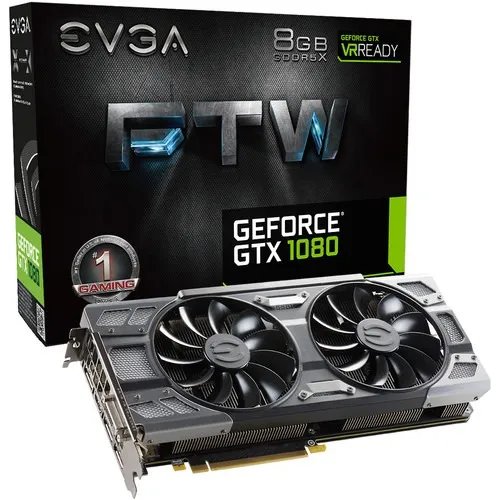 Tarjeta De Video Nvidia Evga Geforce Gtx 1080 Ftw Gaming 8gb