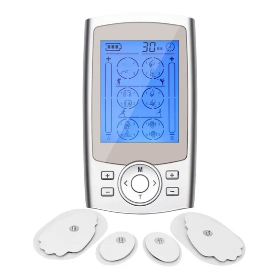 Tens + Electroestimulador Electroterapia Muscular Recargable