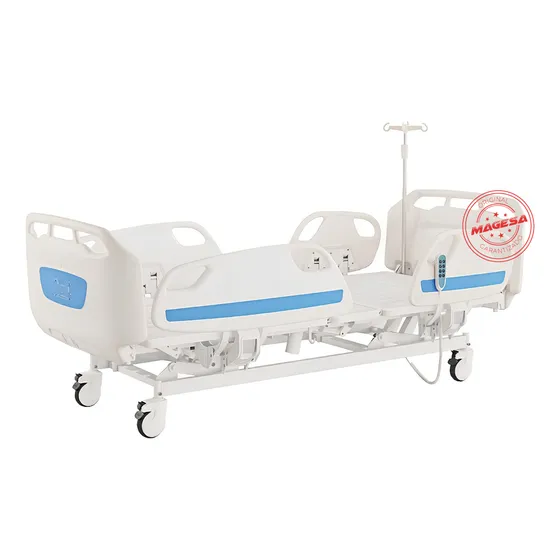 Magesa Sk001-08 Cama Ortopédica Eléctrica 3 Movimientos Inclinable Color Blanco