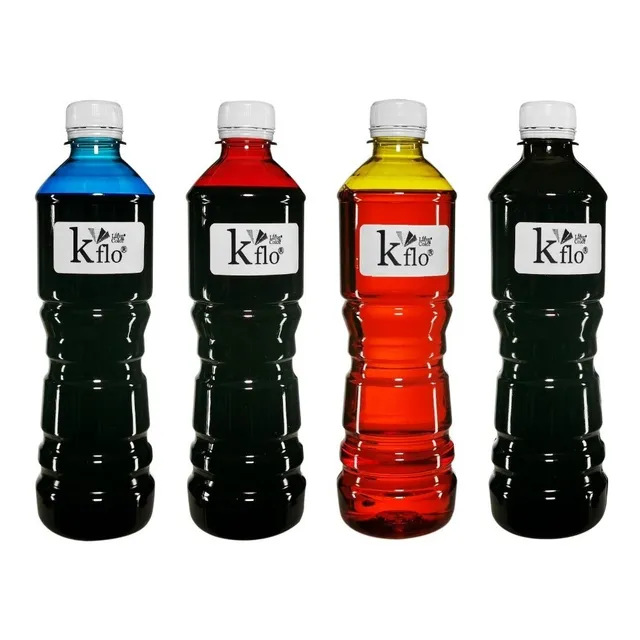 Tinta Comestible 2 Litros 4 De 500ml Para Brother Y Epson