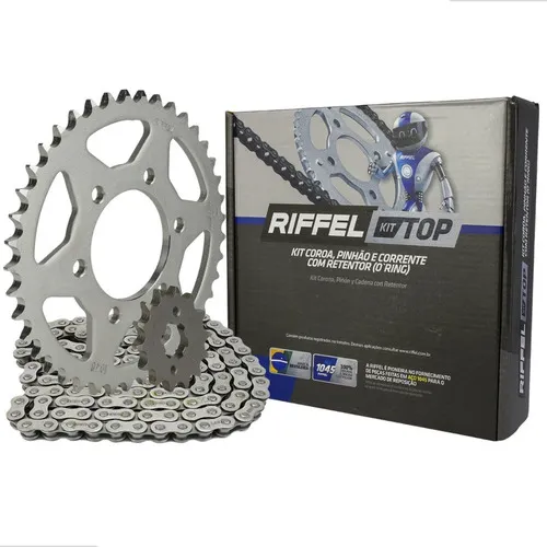 Kit Relação Xtz 250 Lander 2006 A 2015 Com Retentor 15x46