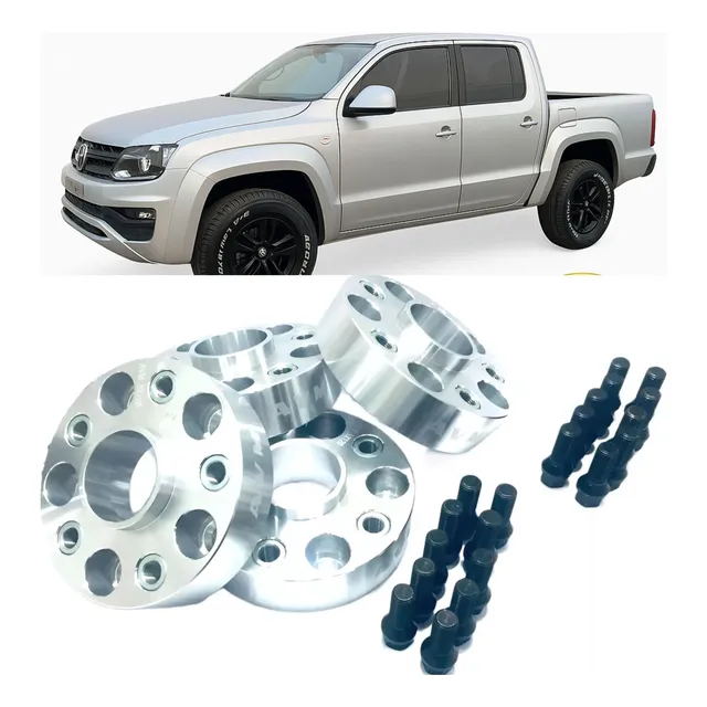 Kit 4 Separador/ensanchador Rueda 38mm  Vw Amarok Hasta 2022