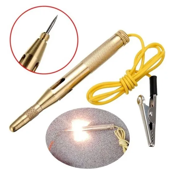  Luz Sonda Probador Circuito Electrico Automotriz Lampara Dc